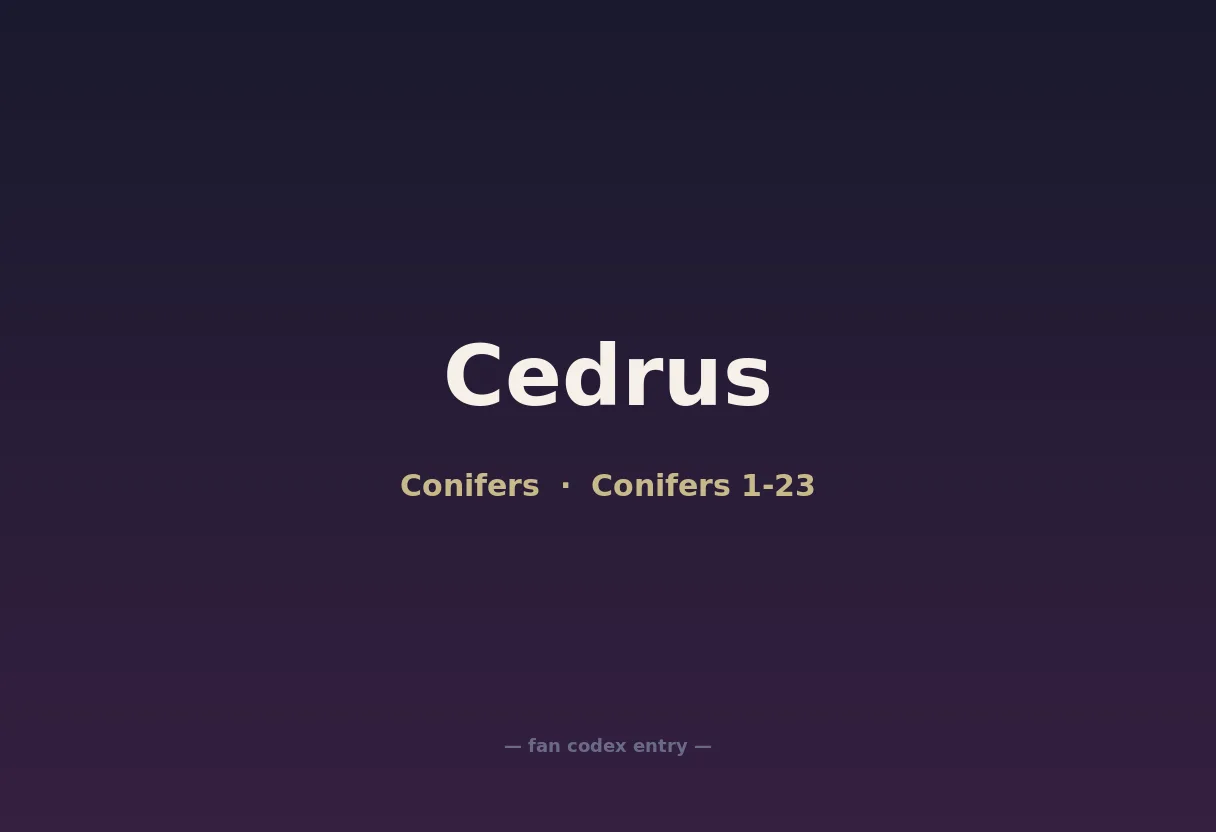 Cedrus