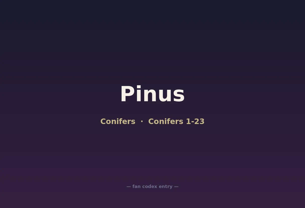 Pinus